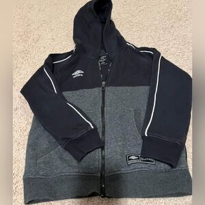Boy’s Umbro Zip-up Sweatshirt-size 8/10